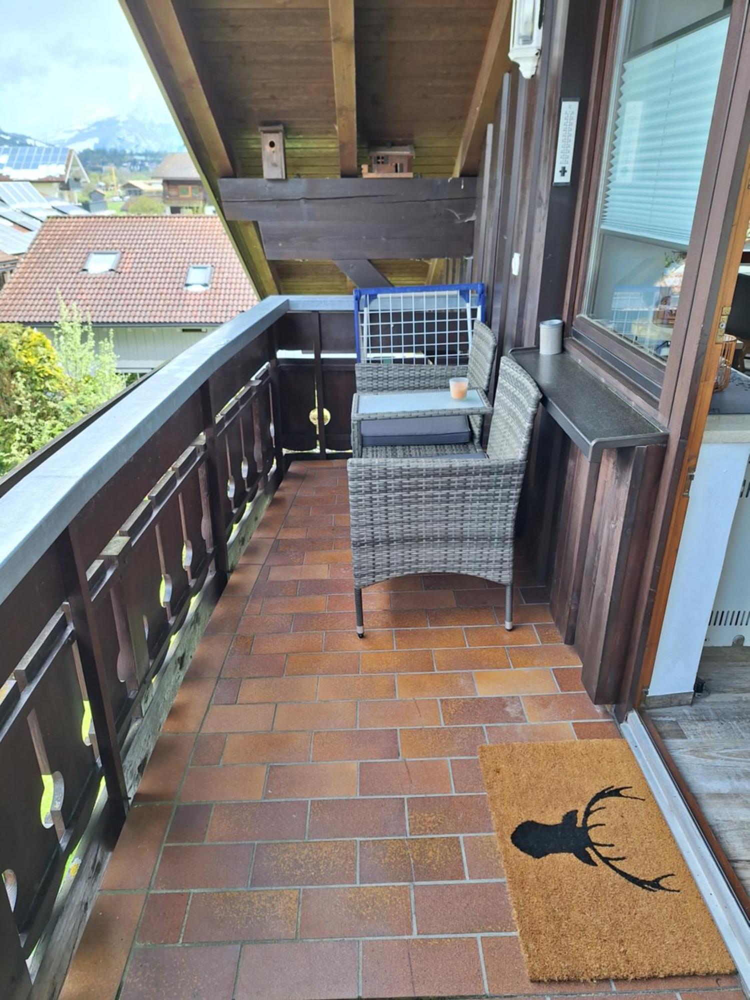 Ferienwohnung Hirsch Glueck Ofterschwang Exterior foto