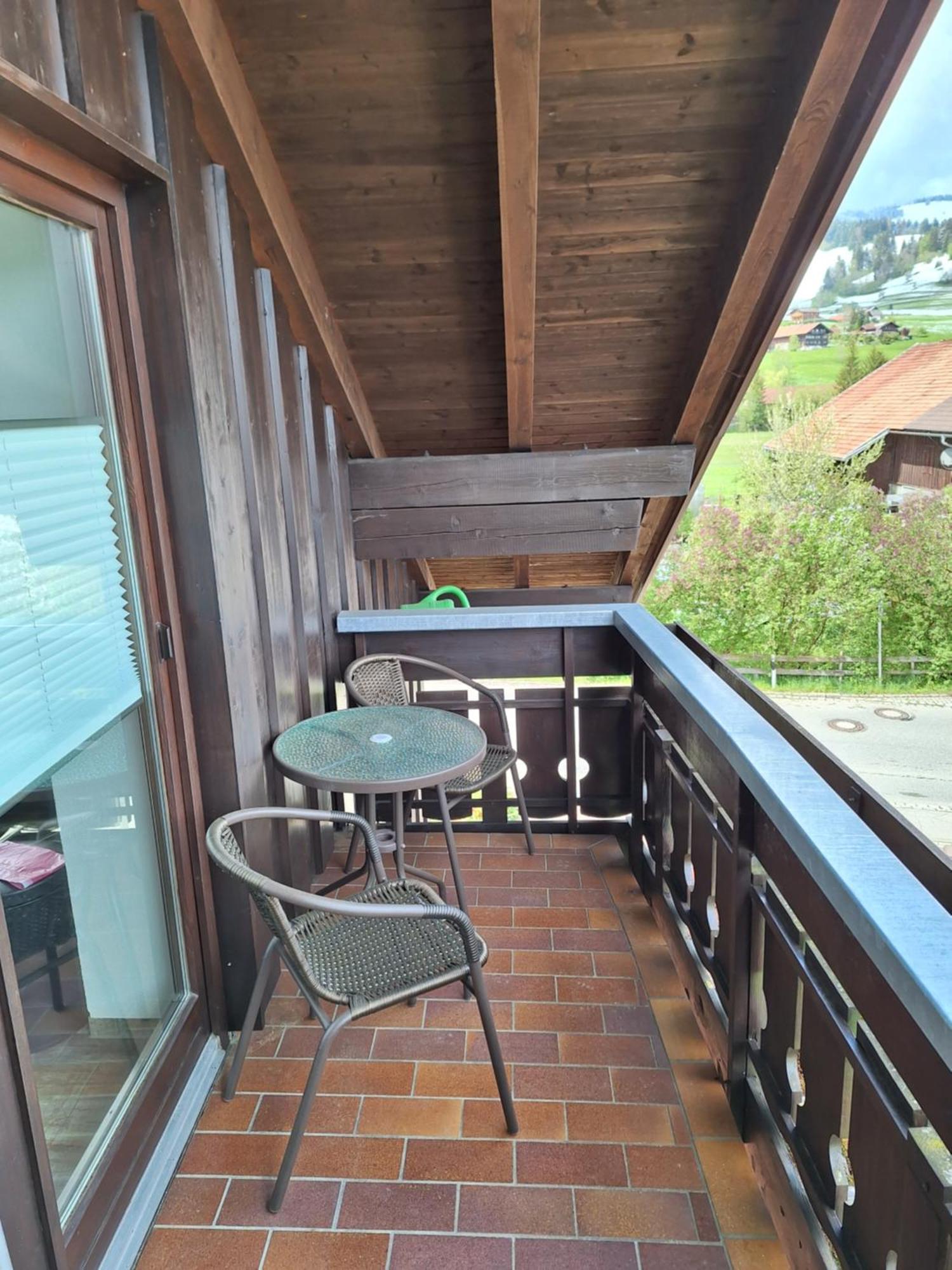 Ferienwohnung Hirsch Glueck Ofterschwang Exterior foto